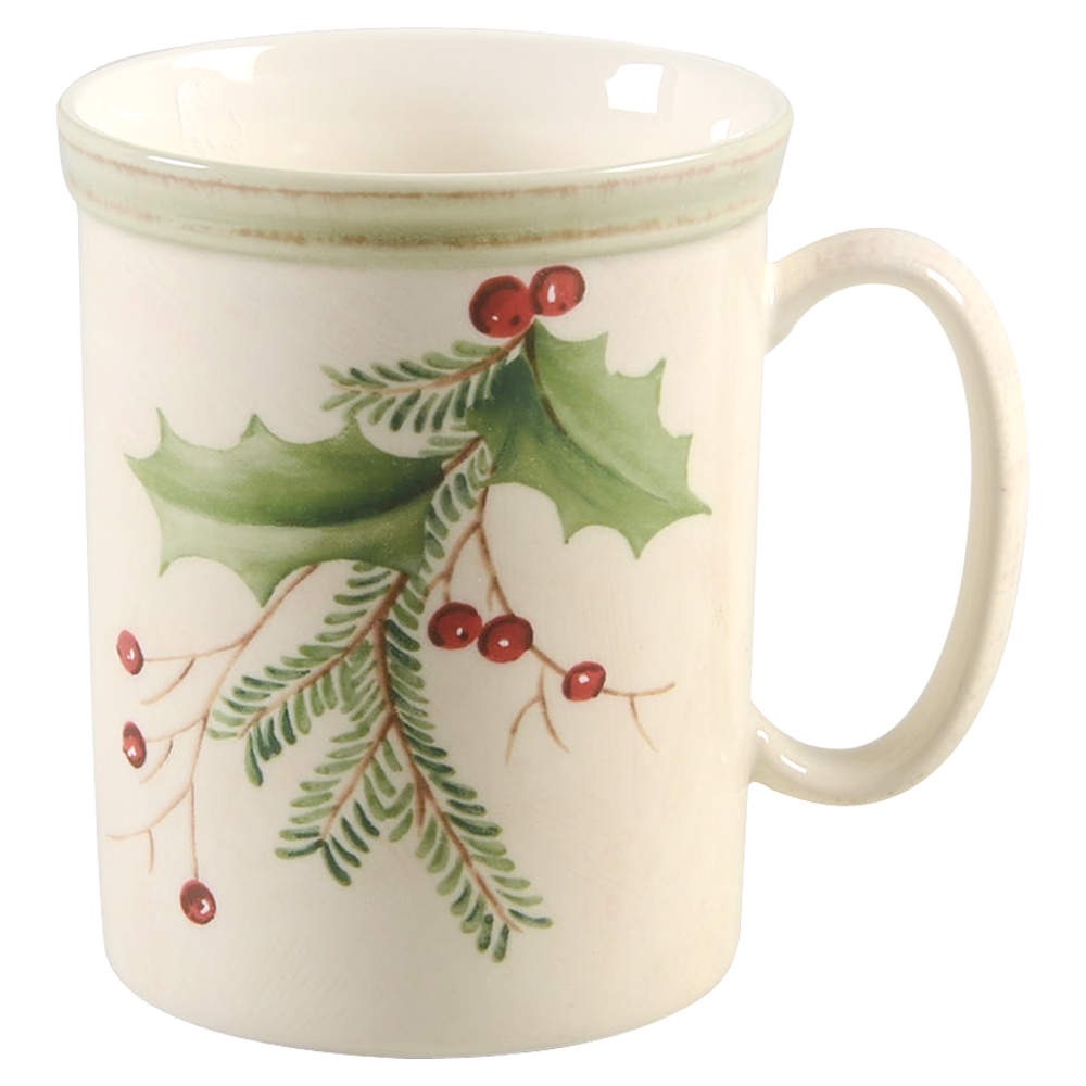 Lenox Holiday Gatherings Holiday Berry mug